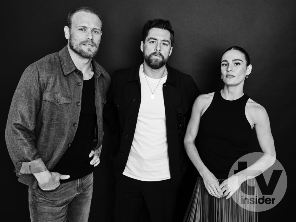 Sam Heughan, Richard Rankin, and Sophie Skelton for 'Outlander' at SDCC 2025