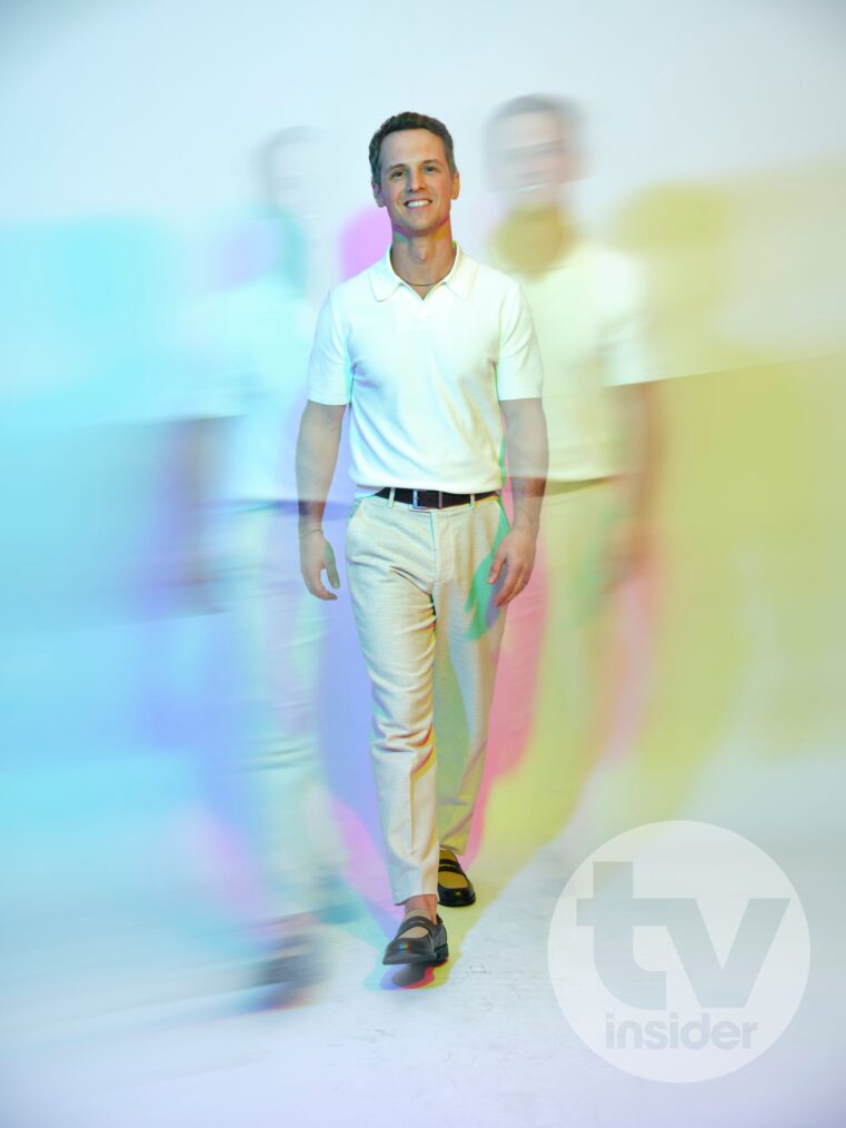 Freddie Stroma at SDCC 2025 for 'Peacemaker'