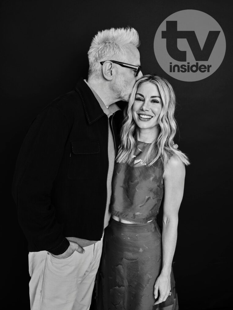 James Gunn and Jennifer Holland for 'Peacemaker' at SDCC 2025