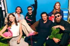 Hermione Corfield, Rory Alexander, Seamus, Jamie Roy, Harriet Slater, and Sam Retford for 'Outlander: Blood of My Blood' at SDCC 2025