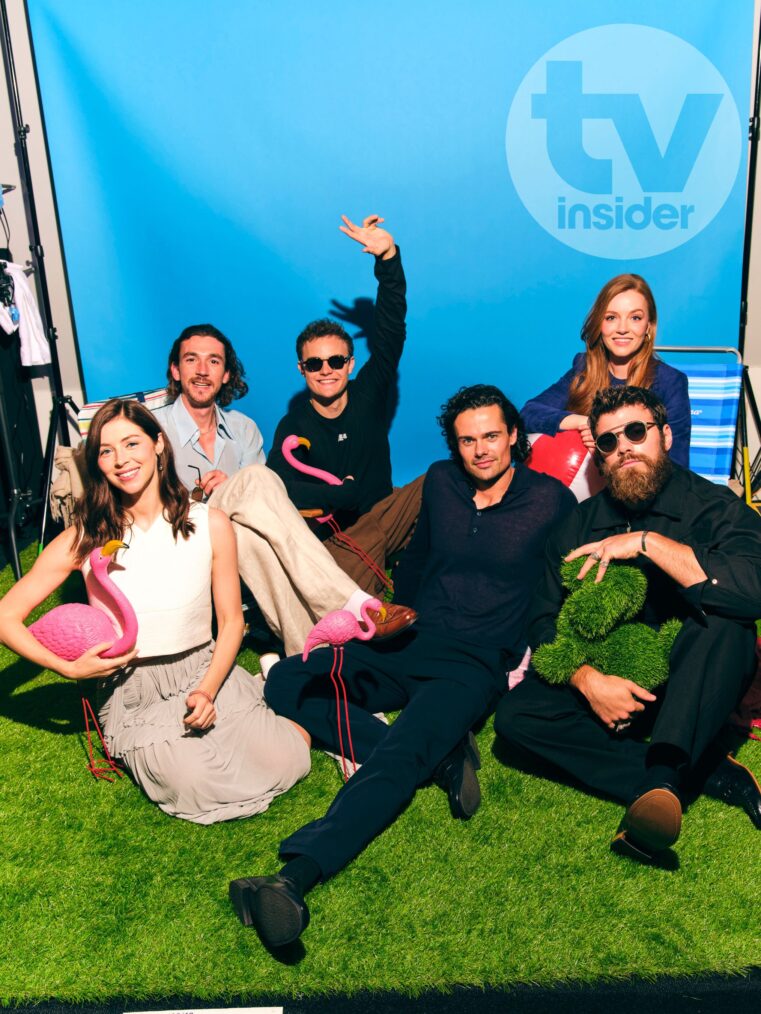 Hermione Corfield, Rory Alexander, Seamus, Jamie Roy, Harriet Slater, and Sam Retford for 'Outlander: Blood of My Blood' at SDCC 2025