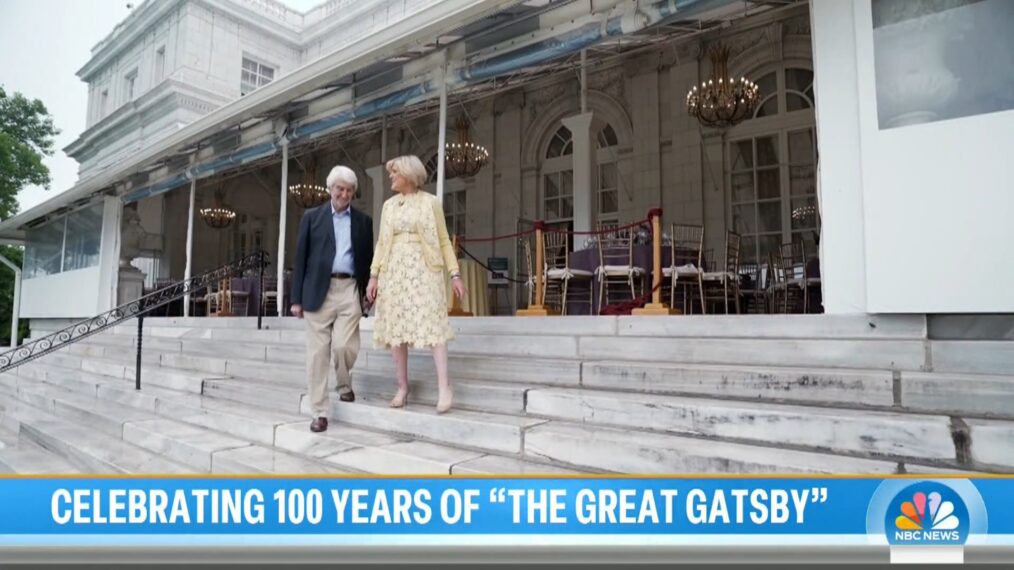Sam Waterston and Anne Thompson on NBC's 'Today,' July 2025.