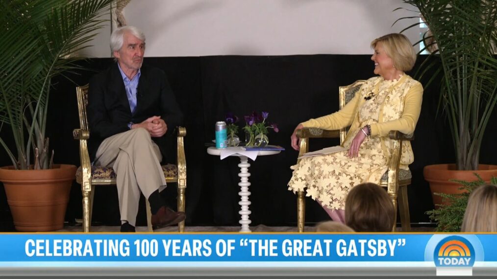 Sam Waterston and Anne Thompson on NBC's 'Today,' July 2025.
