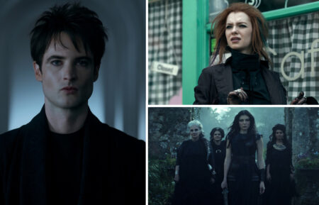 Tom Sturridge, Esmé Creed-Miles, and Razane Jammal in 'The Sandman'