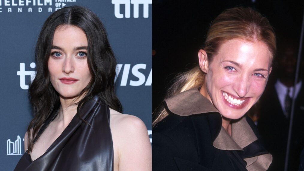 Sarah Pidgeon and Carolyn Bessette-Kennedy.