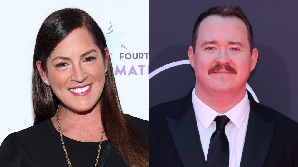 Sarah Spain and Shane Gillis.