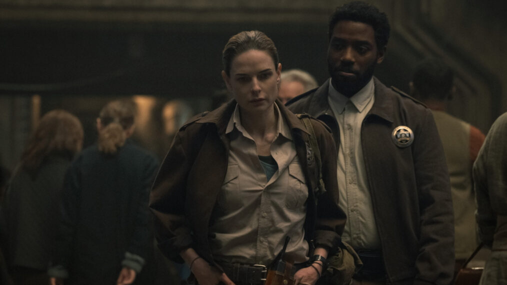 Silo starring Rebecca Ferguson on Apple TV+