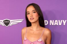 Sophia Hammons attends the Hollywood premiere of 'Freakier Friday,' July 22, 2025.