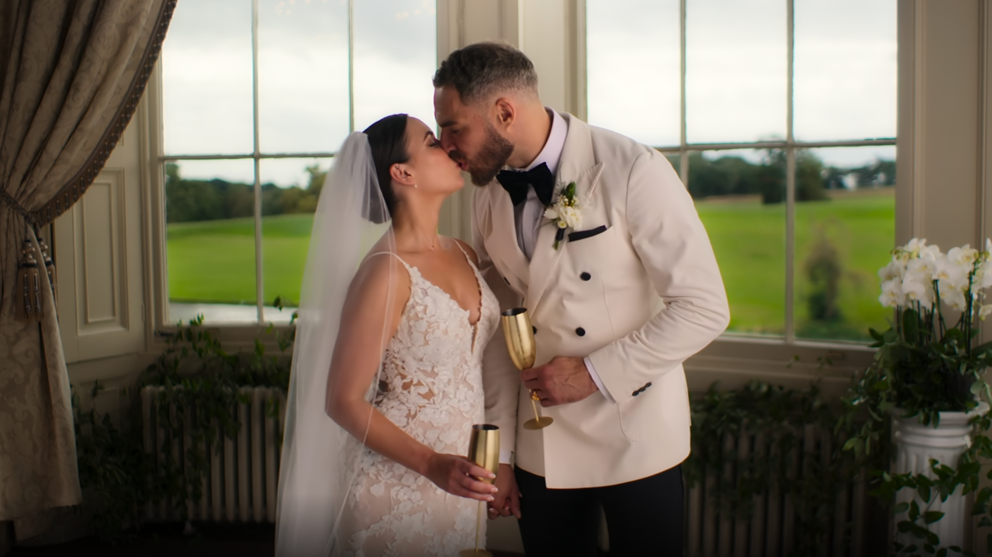 Steven and Sabrina in Love Is Blind: UK Season 1