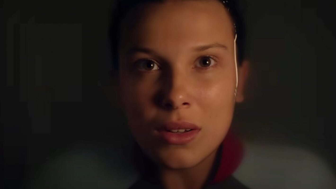 Milly Bobby Brown as Eleven in 'Stranger Things'