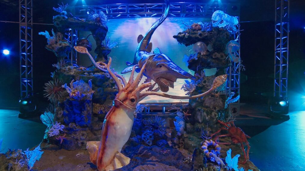 Team Henderson's Squid and Goblin Shark Ocean Predators Cake