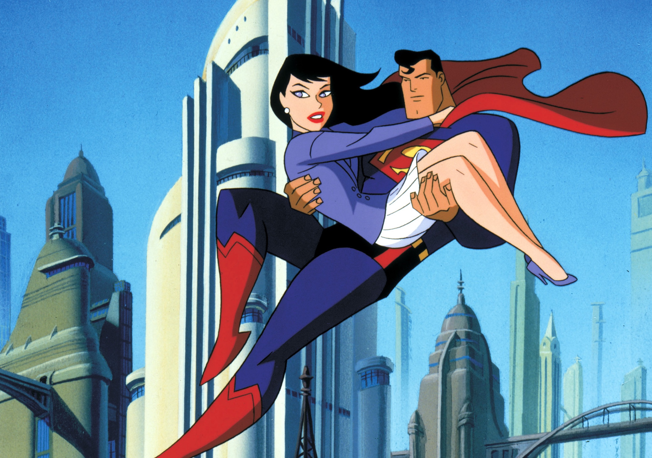 Lois Lane, Superman in 'Superman: The Animated Series'