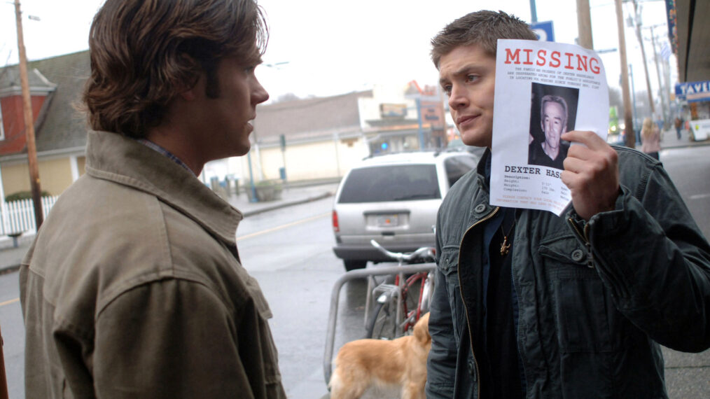 Jared Padalecki and Jensen Ackles in Supernatural - 'Mystery Spot' - Season 3