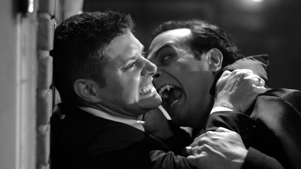 Jensen Ackles, Todd Stashwick in Supernatural 'Monster Movie' - Season 4