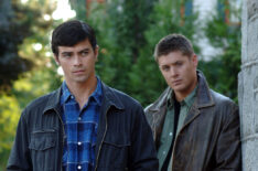 Matt Cohen and Jensen Ackles in Supernatural - 'In The Beginning' - Season 4