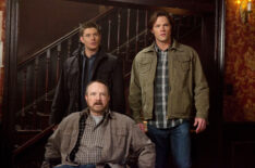Jensen Ackles, Jim Beaver, Jared Padalecki in 'Dead Men Don't Wear Plaid' - Season 5