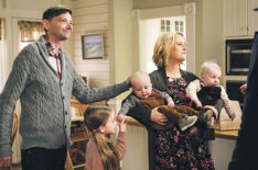 DJ Qualls, Sarah Smyth in Supernatural - 'The Heroes' Journey' - Season 15