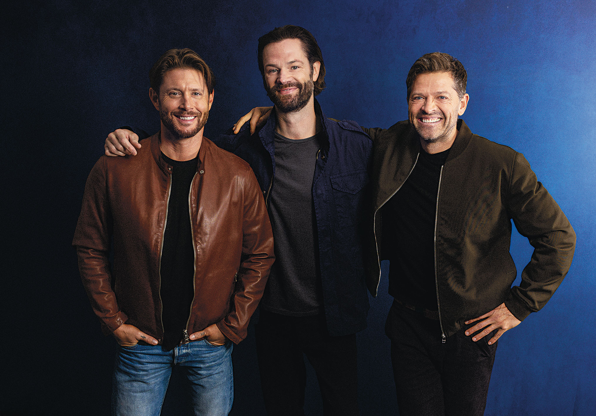 Jared Padalecki, Misha Collins and Jensen Ackles