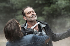 Lauren Cohan as Maggie Rhee, Jeffrey Dean Morgan as Negan - The Walking Dead: Dead City - Season 1