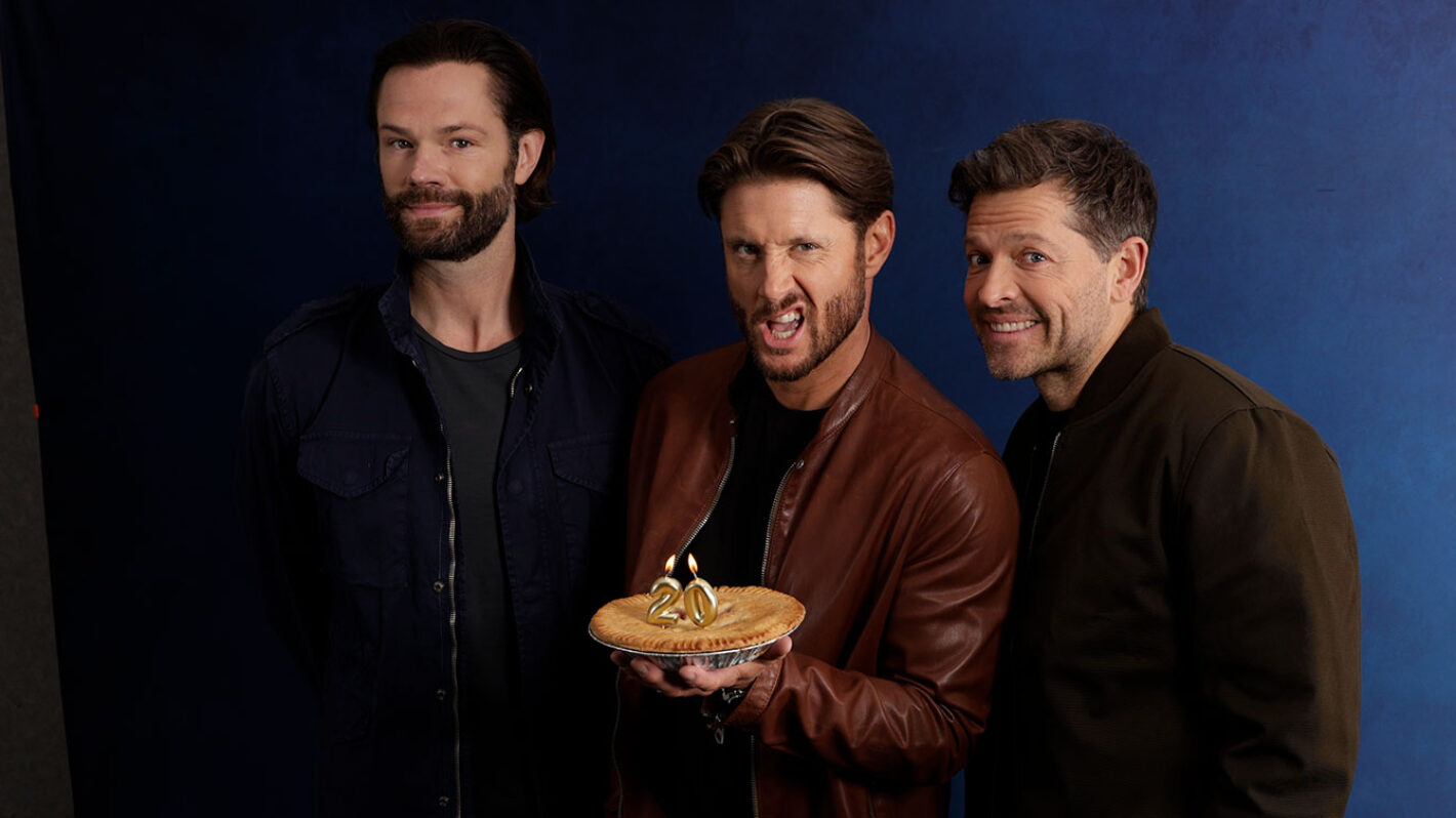 Jared Padalecki, Misha Collins and Jensen Ackles