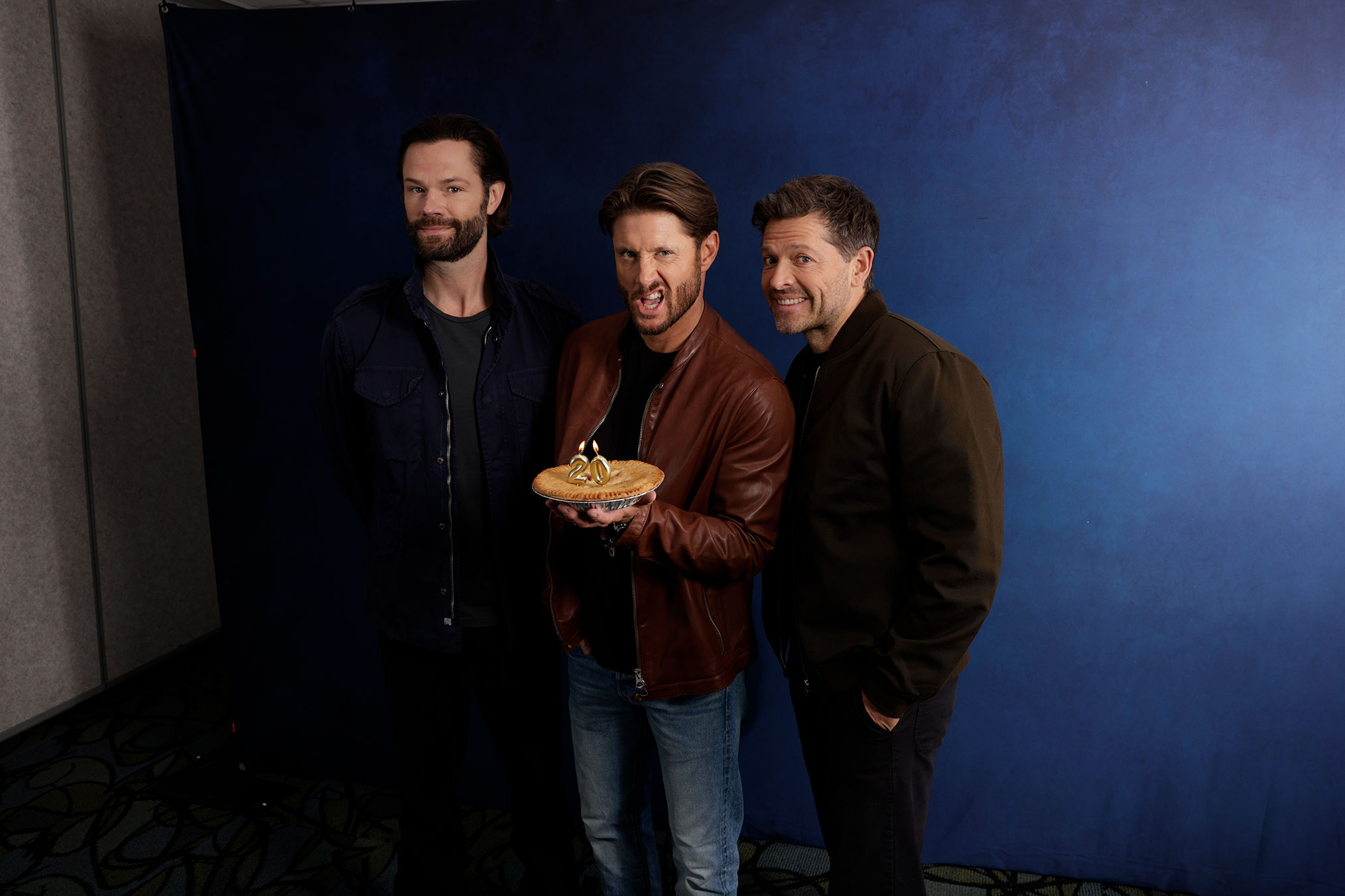 Jared Padalecki, Misha Collins and Jensen Ackles