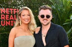 aylor Haag and Daniel Hastings from Love is Blind attend Netflix Summer Break
