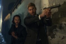 Taylor Kitsch (Ben Edwards), Tom Hopper (Raife Haistings) in 'The Terminal List: Dark Wolf'