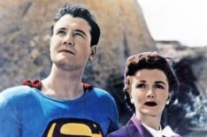 George Reeves and Phyllis Coates in The Adventures of Superman