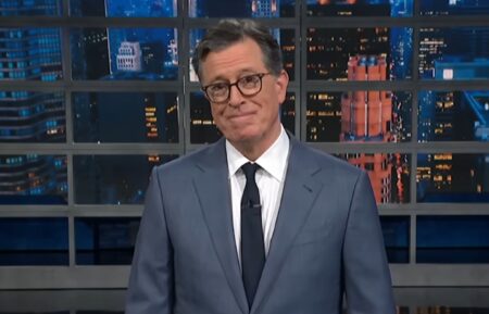 Stephen Colbert on the July 28, 2025, episode of CBS' 'The Late Show with Stephen Colbert.'