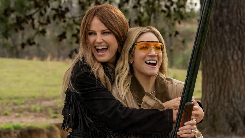 Brittany Snow and Malin Åkerman in 'The Hunting Wives'