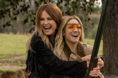 Brittany Snow and Malin Åkerman in 'The Hunting Wives'