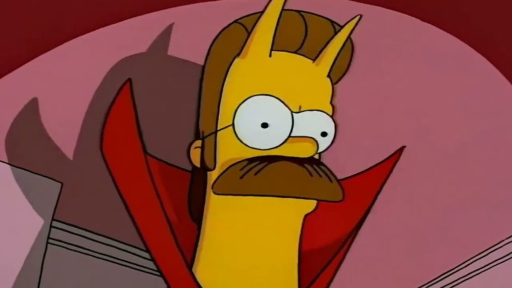 The Devil Flanders (Harry Shearer) in 'Treehouse of Horror IV' - 'The Simpsons'