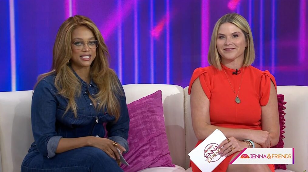 Tyra Banks and Jenna Bush Hager on NBC's 'Today With Jenna & Friends, July 28, 2025.