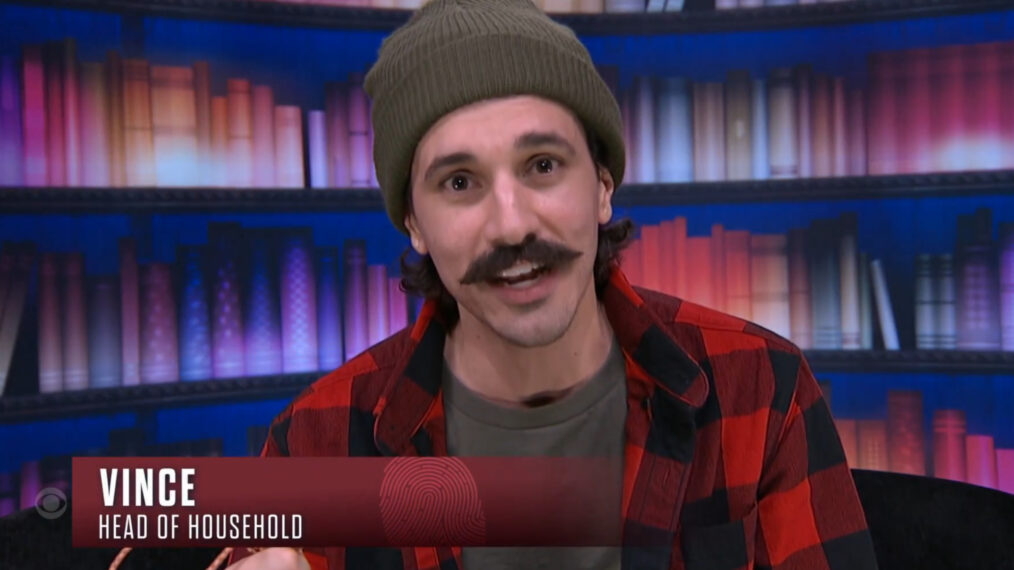 Vince as Head of Household on Big Brother 27