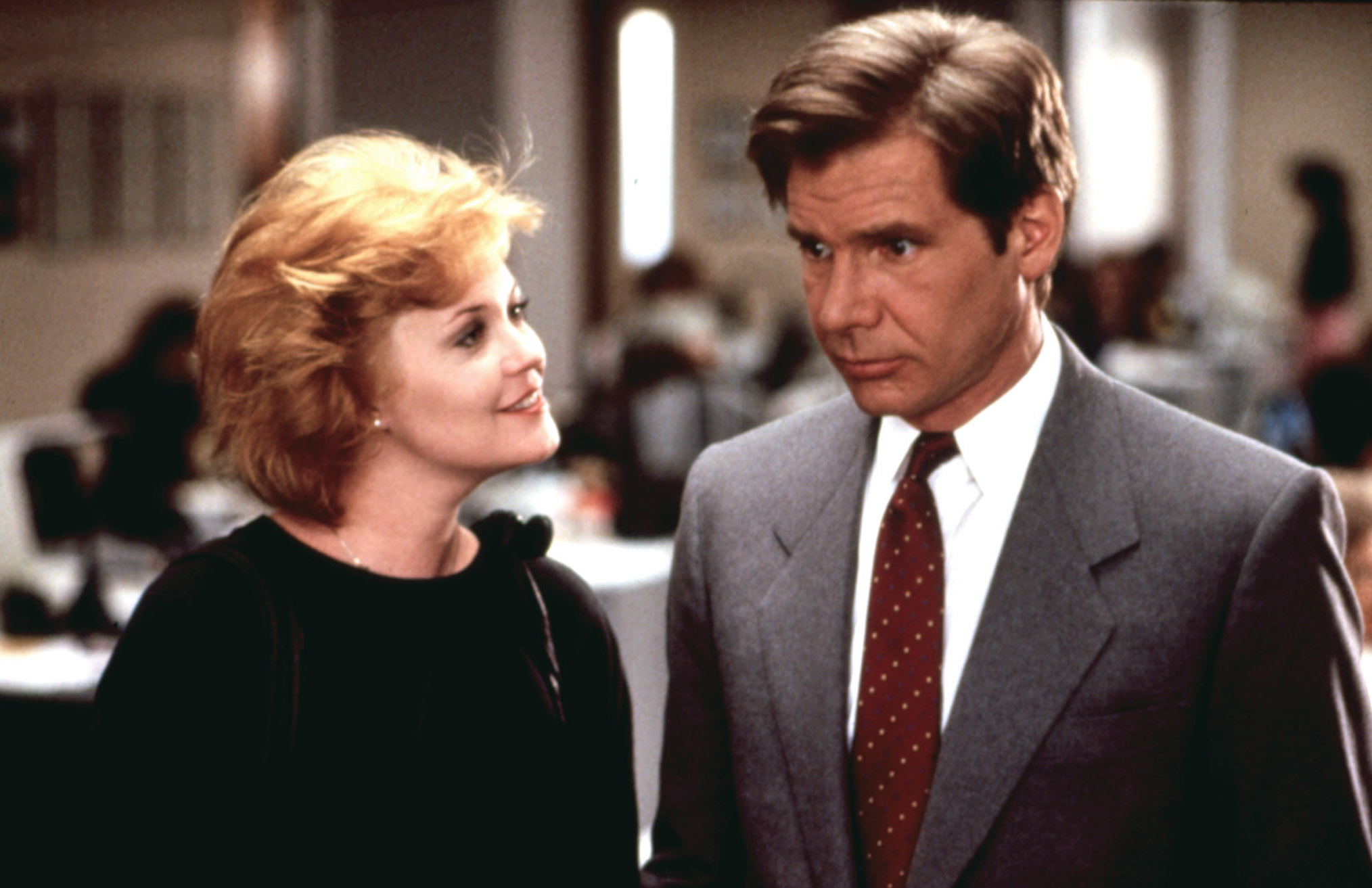 Melanie Griffith, Harrison Ford in 'Working Girl'