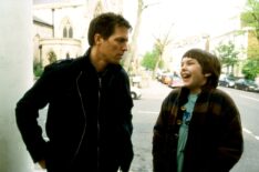 Hugh Grant, Nicholas Hoult in 2002's 'About a Boy'