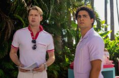 Chord Overstreet and Enrique Arrizon in 'Acapulco' Season 4