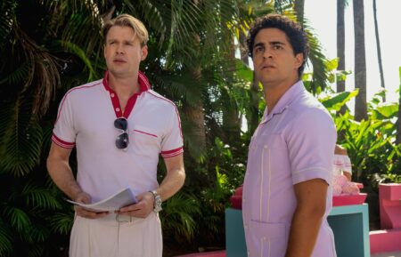 Chord Overstreet and Enrique Arrizon in 'Acapulco' Season 4