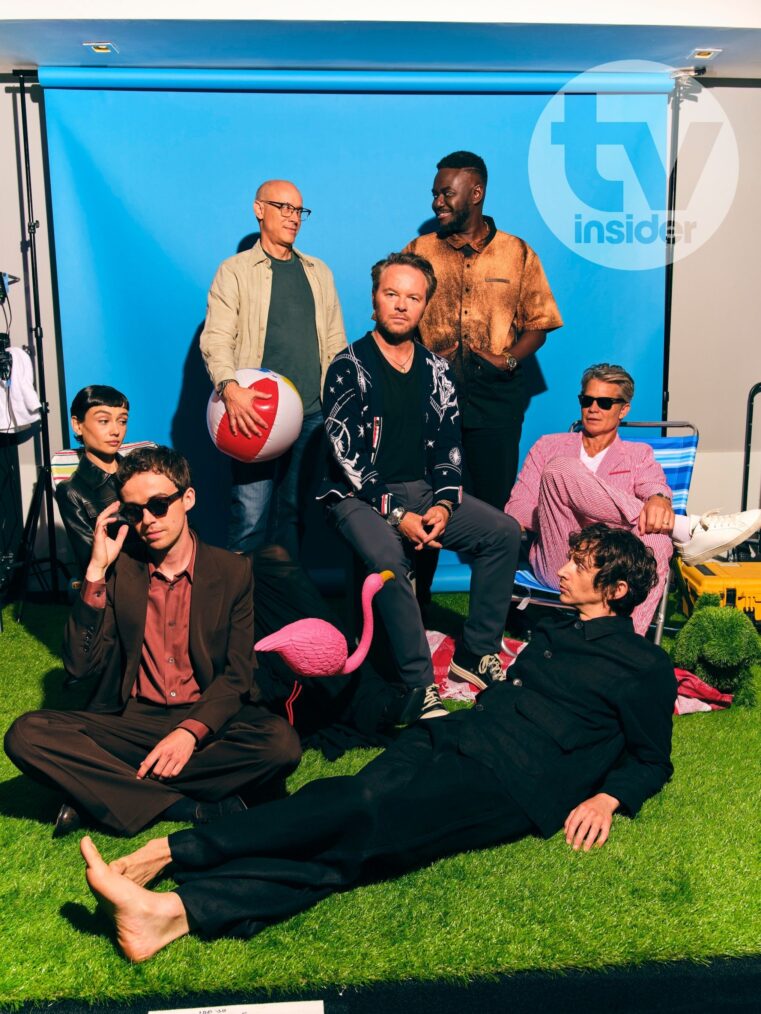 Sydney Chandler, Alex Lawther, David Zucker, Noah Hawley, Babou Ceesay, Timothy Olyphant, and Samuel Blenkin — 'Alien: Earth' at San Diego Comic-Con 2025