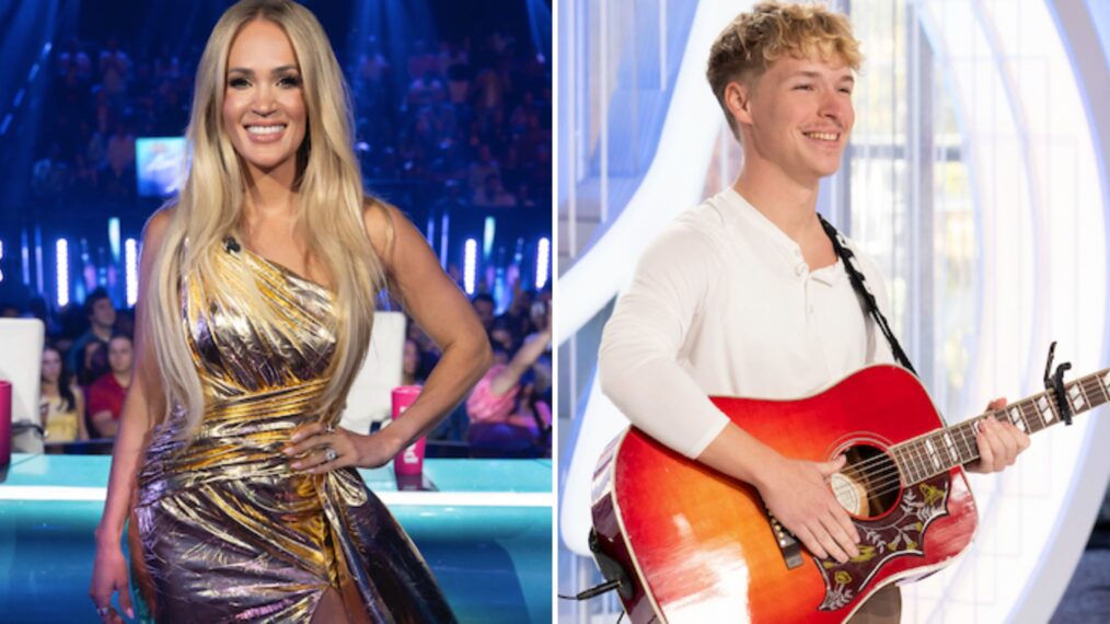 Carrie Underwood and Baylee Littrell