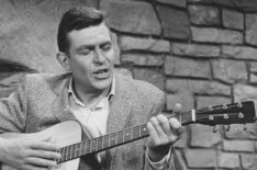 Andy Griffith playing guitar
