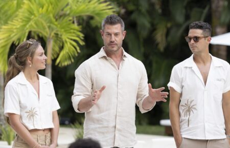 Hannah Brown, Jesse Palmer, Wells Adams on 'Bachelor in Paradise' Season 10