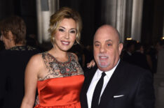 Alexis Roderick Joel and Billy Joel attend Elton John AIDS Foundation