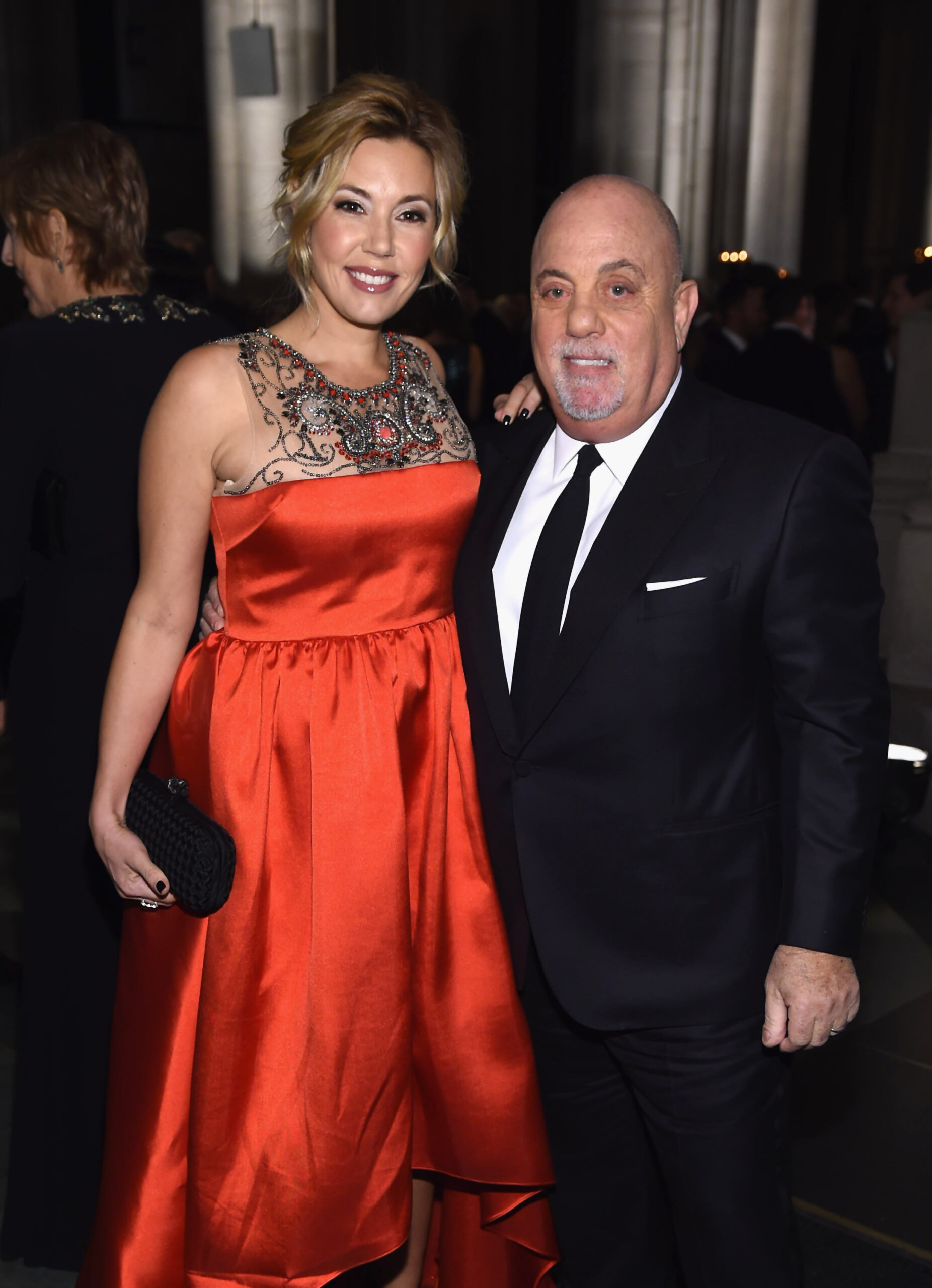 Alexis Roderick Joel and Billy Joel attend Elton John AIDS Foundation