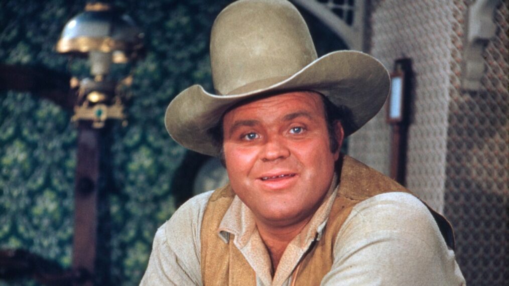 BONANZA, Dan Blocker, on set, (Season 1, 1959), 1959-73.