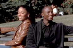 Sanaa Lathan, Taye Diggs in the 2002 movie 'Brown Sugar'