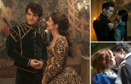 Emily Bader and Edward Bluemel as Jane and Guildford in 'My Lady Jane'; Freddy Carter as Kaz Brekker, Amita Suman as Inej Ghafa in 'Shadow and Bone'; Amybeth McNulty and Lucas Jade Zumann as Anne and Gilbert in 'Anne With an E'
