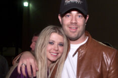 Tara Reid and Carson Daly at the 2000 Radio Music Awards at the Aladdin Hotel in Las Vegas