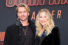 Chad Michael Murray and Sarah Roemer attend the Los Angeles Premiere of Lionsgate's 'John Wick: Chapter 4