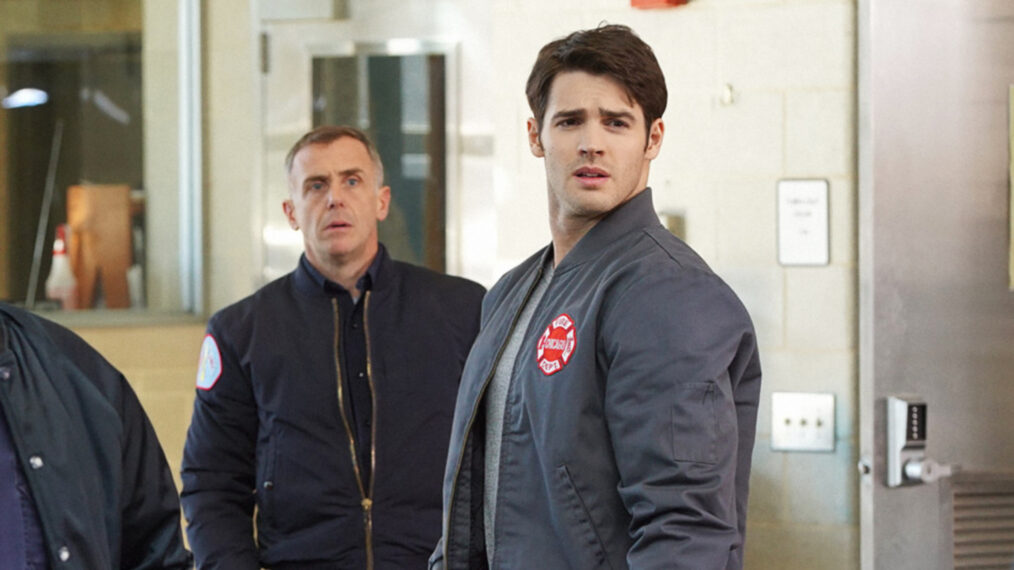 Steven R. McQueen as Jimmy Borrelli on 'Chicago Fire'
